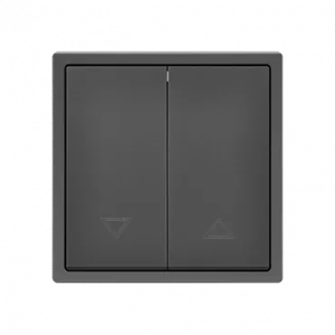 Двухклавишный жалюзийный выключатель LeDron 2 Gang Curtain Switch Grey Двухклавишный жалюзийный выключатель LeDron 2 Gang Curtain Switch Grey