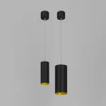 Подвесной светильник LeDron SLC739-P SLC7392/12W-P Black-Gold