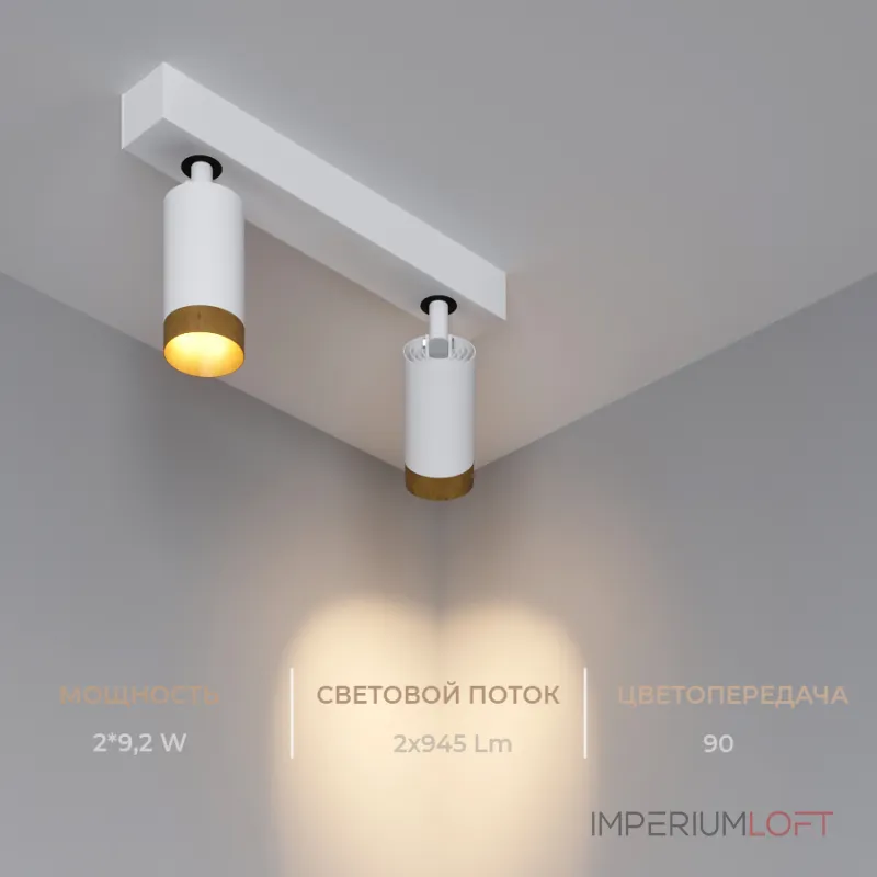 Потолочный светодиодный светильник LeDron SAGITONY SAGITONY E2 S60 Wooden White