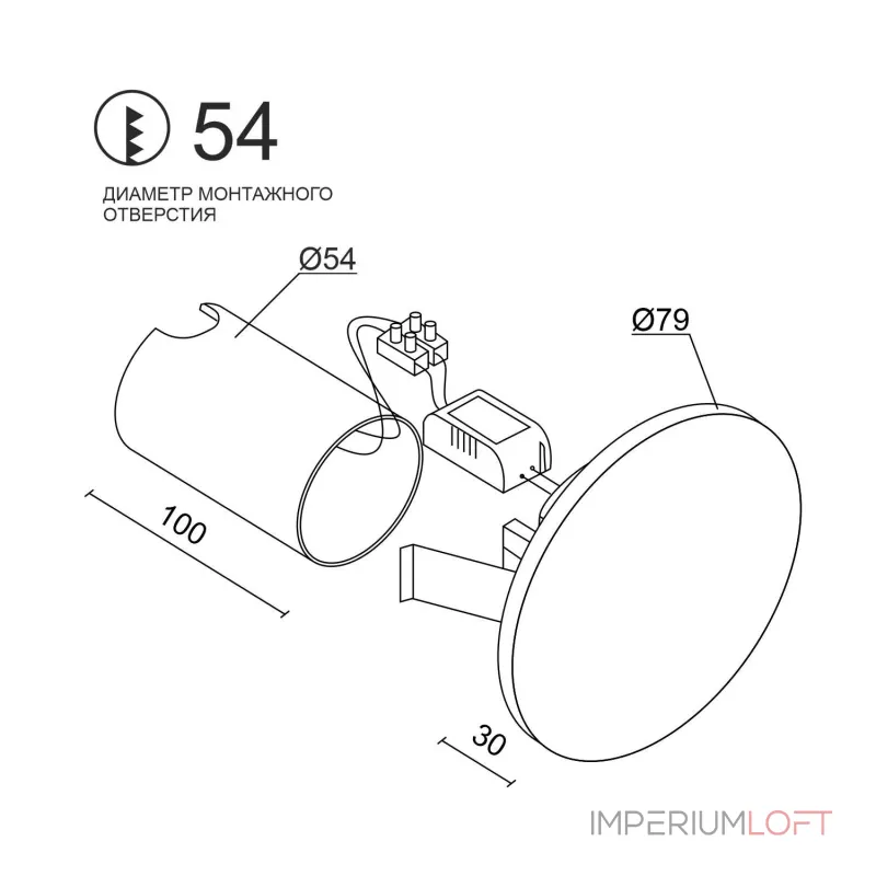 Встраиваемый светодиодный светильник для стен и ступеней LeDron ODL044 Wooden от ImperiumLoft Встраиваемый светодиодный светильник для стен и ступеней LeDron ODL044 Wooden от ImperiumLoft