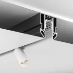 Встраиваемый в натяжной потолок трек Ledron АВД-5933 (5356) 1250 White от ImperiumLoft