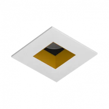 Встраиваемый светодиодный светильник LeDron FAST TOP SQ MINI FAST TOP SQ MINI Wh-Gold 4000K Встраиваемый светодиодный светильник LeDron FAST TOP SQ MINI FAST TOP SQ MINI Wh-Gold 4000K