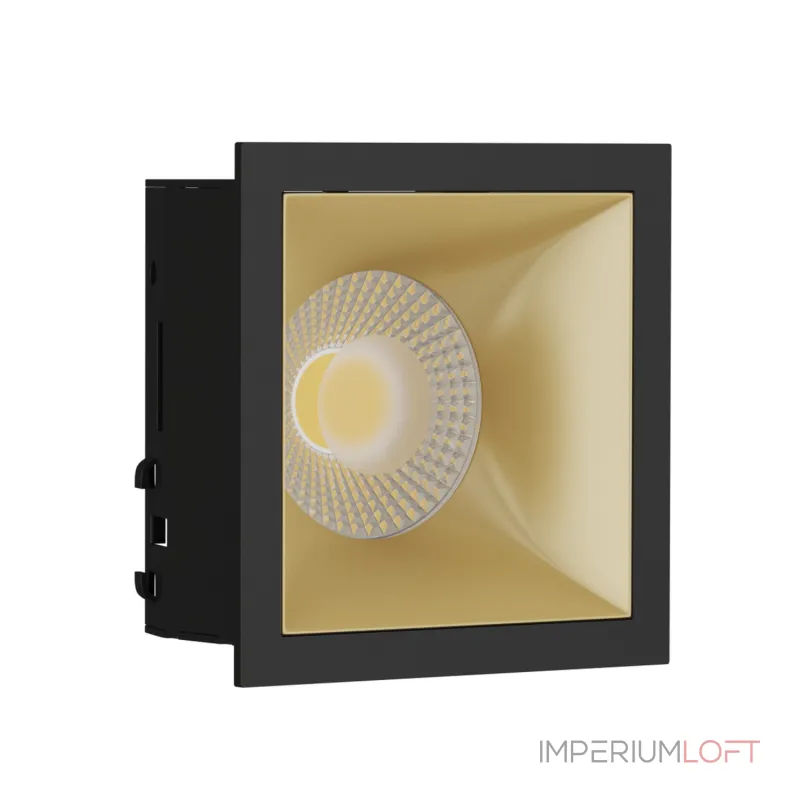 Встраиваемый светильник под сменную лампу LeDron RISE KIT1 RISE KIT1 Black-Gold Встраиваемый светильник под сменную лампу LeDron RISE KIT1 RISE KIT1 Black-Gold