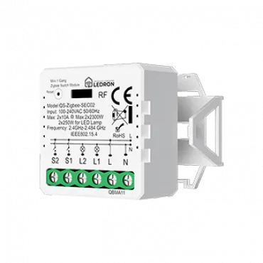 Модуль двухканальный LeDron QS-ZigbeeSEC02 Модуль двухканальный LeDron QS-ZigbeeSEC02