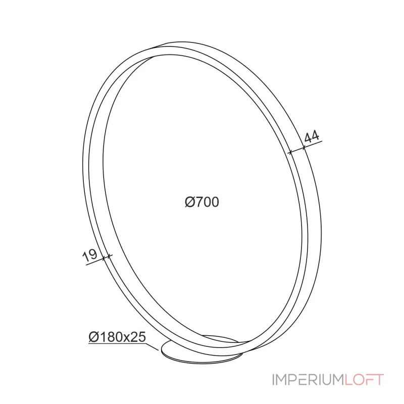 Уличный светодиодный светильник LeDron OL OL20185/5W от ImperiumLoft