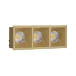 Встраиваемый светильник под сменную лампу LeDron RISE KIT3 RISE KIT3 Gold
