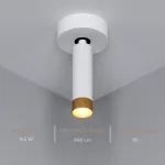 Потолочный светодиодный светильник LeDron SAGITONY SAGITONY R1 S40 Dim Wooden Wh