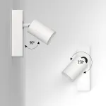 Настенно-потолочный поворотный светодиодный светильник LeDron SAGITONY SAGITONY E S60 White от ImperiumLoft