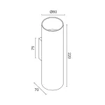 Настенный светильник под сменную лампу LeDron Danny mini 2 Danny mini 2 WS-GU10 BGl от ImperiumLoft Настенный светильник под сменную лампу LeDron Danny mini 2 Danny mini 2 WS-GU10 BGl от ImperiumLoft