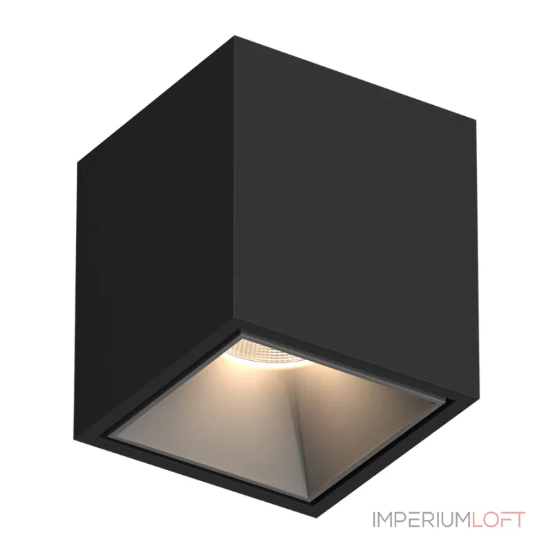 Потолочный светодиодный светильник LeDron KUBING KUBING Black-Grey 4000K