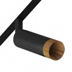 Светодиодный светильник для магнитной системы LeDron Sagi S40 Sagi S40 Wooden Zigbee Black 3K