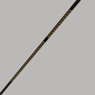 Светодиодный светильник для магнитной системы Ledron Sagi style 568 Black-Gold 4000K