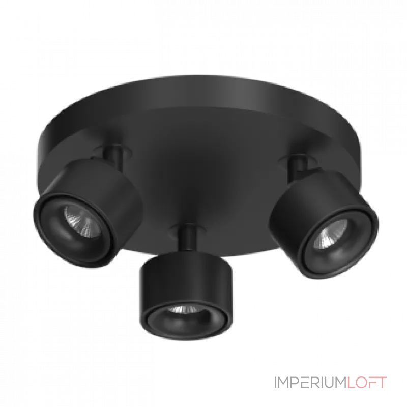 Потолочный поворотный светодиодный светильник LeDron SAGITONY SAGITONY R3 S75 Black Потолочный поворотный светодиодный светильник LeDron SAGITONY SAGITONY R3 S75 Black
