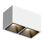 Потолочный светильник Ledron KUBING 2 White-Black 4000K