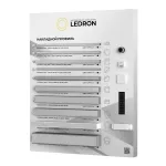 Демостенд с накладным алюминиевым профилем Ledron stand-profil-n01