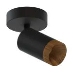 Потолочный светодиодный светильник LeDron SAGITONY SAGITONY R1 S60 Dim Wooden Black