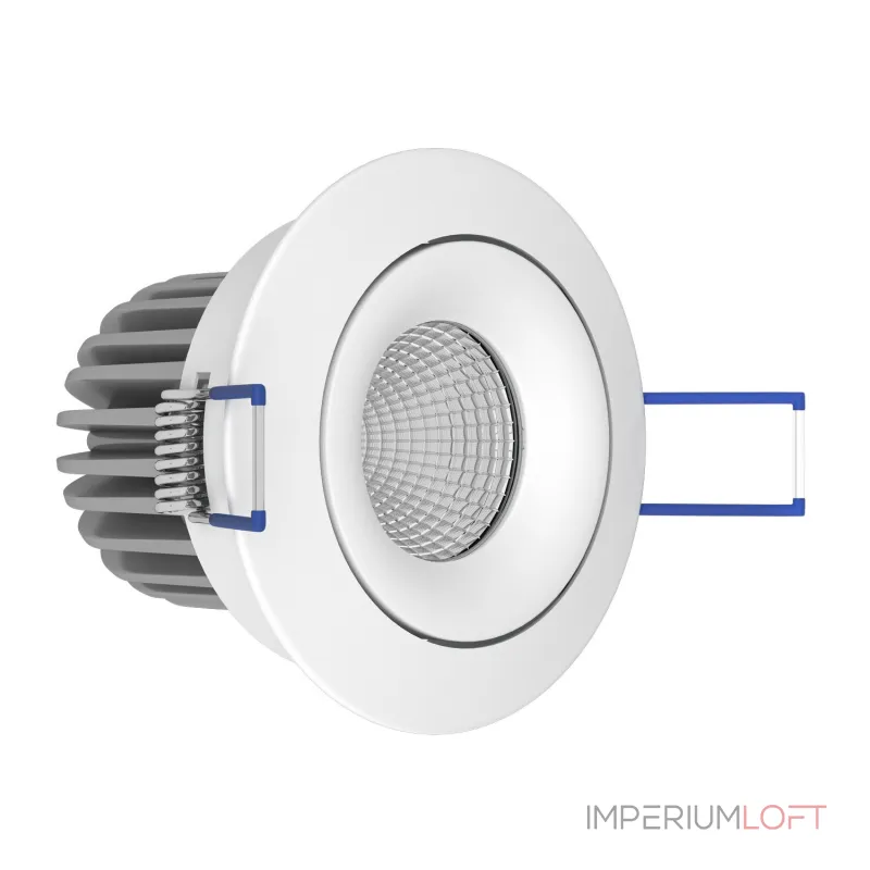 Встраиваемый поворотный светодиодный светильник LeDron LH07SB-R LH07SB-R White 10W 3000K DIM TRIAC