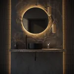 Подвесной светильник LeDron Wooden Glass 2 White