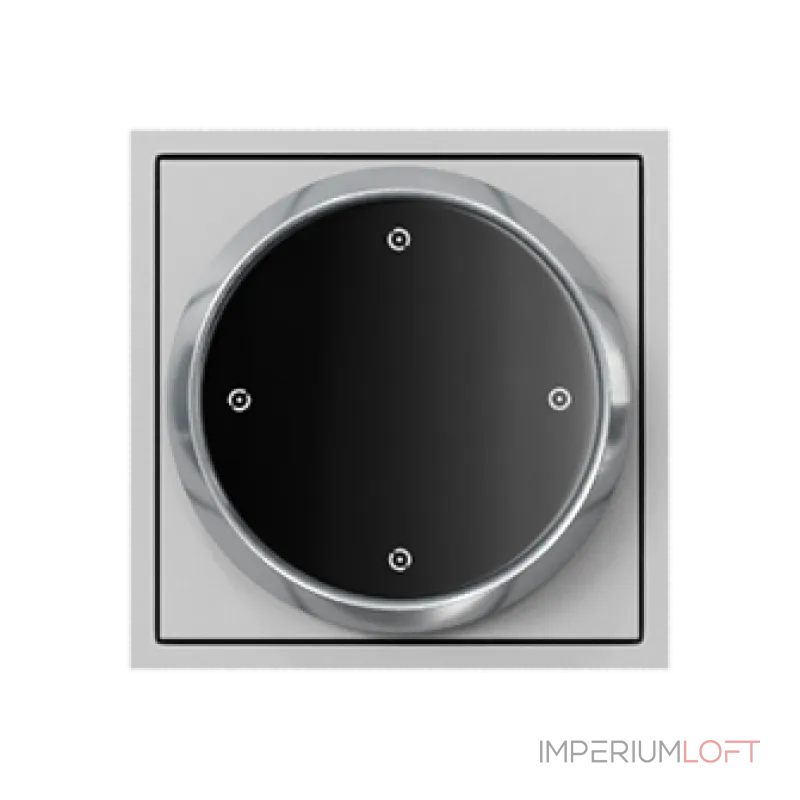 Кнопка управления умным домом LeDron Smart Knob F70 Light Grey-Silver