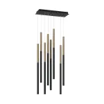 Подвесной светильник LeDron HL012 HL012-8 Wooden 300 Black