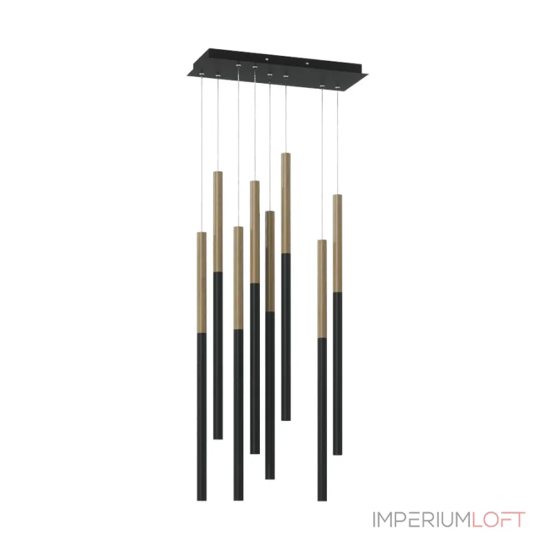 Подвесной светильник LeDron HL012 HL012-8 Wooden 300 Black