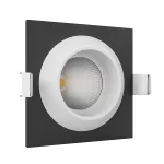 Встраиваемый светодиодный светильник LeDron GIZA MINI GIZA MINI SQ Black-White от ImperiumLoft