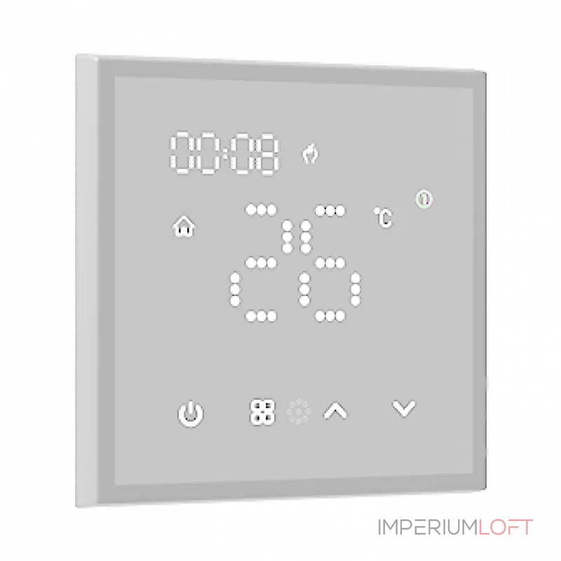 Беспроводной сенсорный термостат LeDron WIFI Touch Electric heating Thermostat White