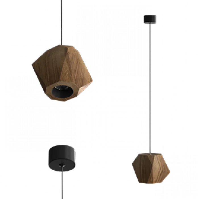 Подвесной светодиодный светильник LeDron RUBIK RUBIK 2 Wooden от ImperiumLoft
