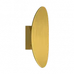 Настенный светодиодный светильник LeDron OVAL ZD8174B-12W Brushed gold от ImperiumLoft