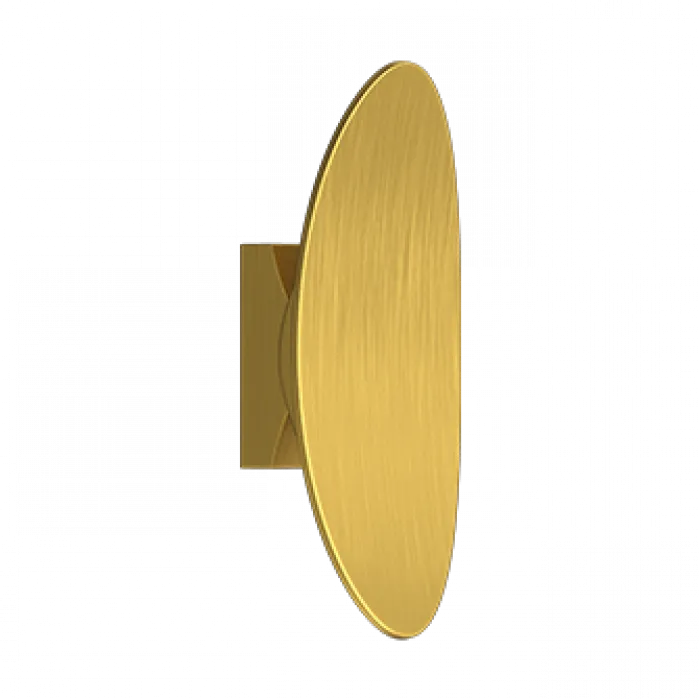 Настенный светодиодный светильник LeDron OVAL ZD8174B-12W Brushed gold от ImperiumLoft