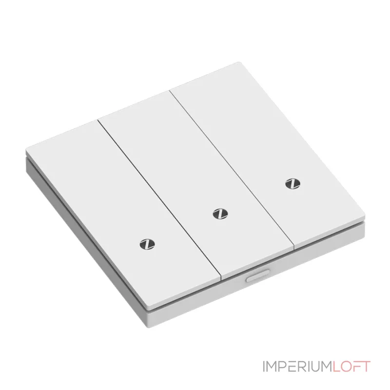 Выключатель трехклавишный LeDron Zigbee XZ-ACK103 White от ImperiumLoft