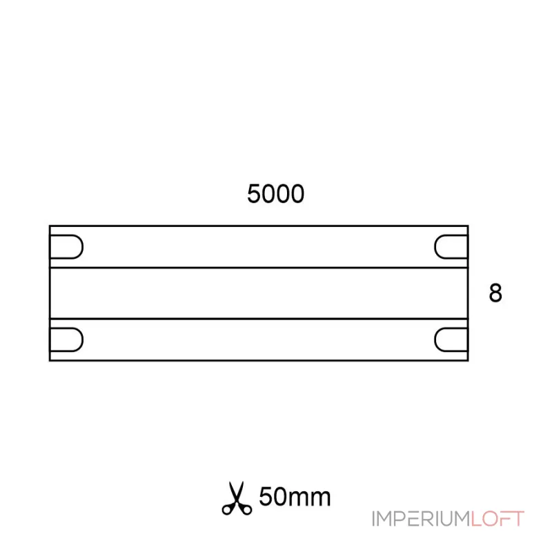 Светодиодная лента LeDron DRF102 DRF102408NO-9NWNDA012WS0500