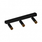 Потолочный светодиодный светильник LeDron SAGITONY SAGITONY E3 S40 Wooden Black