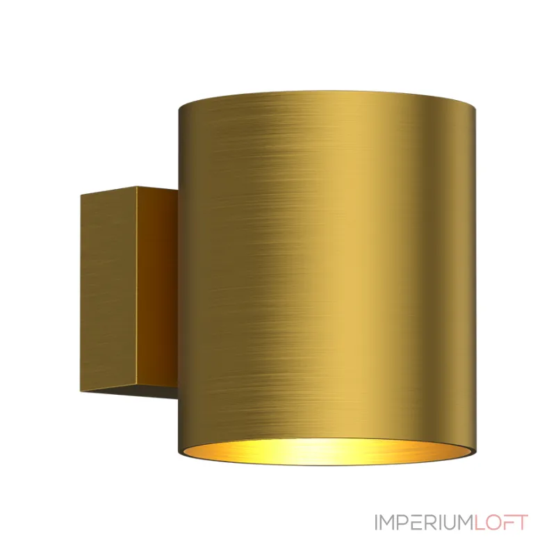 Настенный светодиодный светильник LeDron COMO ZD8176D-12W Brushed Gold