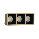Встраиваемый светильник под сменную лампу LeDron RISE KIT3 RISE KIT3 Gold-Black
