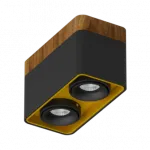 Потолочный светодиодный светильник LeDron TUBING 2 WOODEN TUBING 2 Wooden 30 Bl-Gl