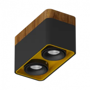 Потолочный светодиодный светильник LeDron TUBING 2 WOODEN TUBING 2 Wooden 30 Bl-Gl