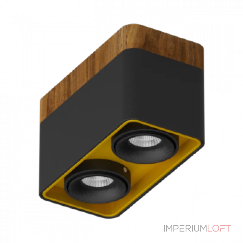 Потолочный светодиодный светильник LeDron TUBING 2 WOODEN TUBING 2 Wooden 30 Bl-Gl
