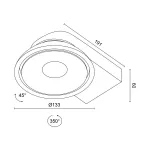 Потолочный поворотный светодиодный светильник LeDron ORBIT SLIM ORBIT SLIM Black от ImperiumLoft Потолочный поворотный светодиодный светильник LeDron ORBIT SLIM ORBIT SLIM Black от ImperiumLoft