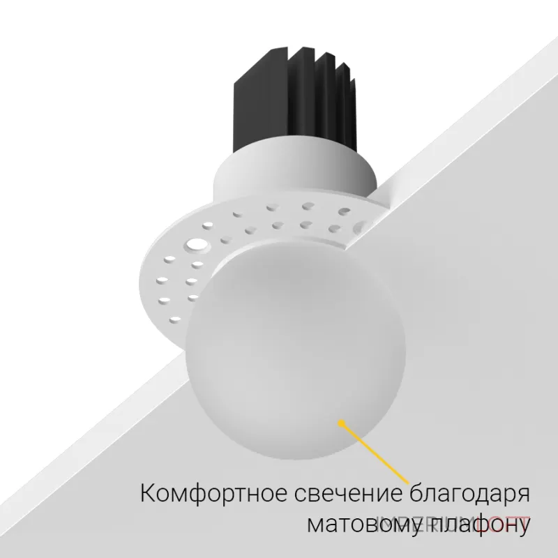 Встраиваемый светодиодный светильник LeDron SL74215/7W White Встраиваемый светодиодный светильник LeDron SL74215/7W White