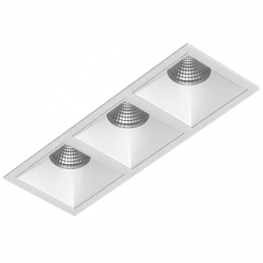 Встраиваемый светодиодный светильник LeDron RISE KIT RISE KIT 3 LED 3000K White