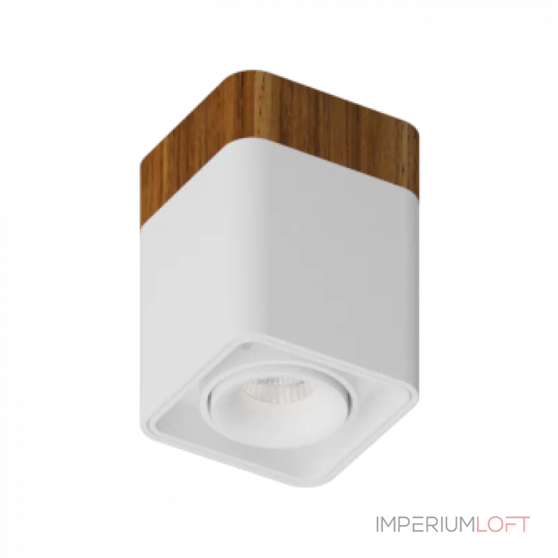 Потолочный светодиодный светильник LeDron TUBING WOODEN TUBING Wooden 30 White