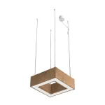 Подвесной светильник LeDron KVADRO HL Wooden KVADRO HL 210 3K Wh