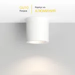 Потолочный светильник под сменную лампу LeDron AO1706041 AO1706041 WHITE от ImperiumLoft