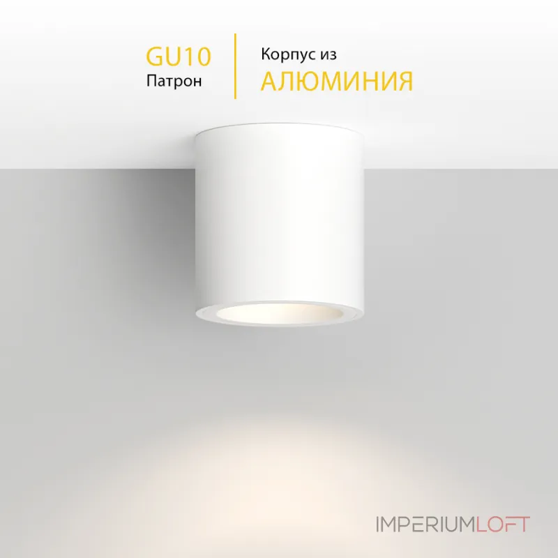 Потолочный светильник под сменную лампу LeDron AO1706041 AO1706041 WHITE от ImperiumLoft Потолочный светильник под сменную лампу LeDron AO1706041 AO1706041 WHITE от ImperiumLoft