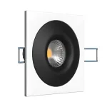 Встраиваемый светильник под сменную лампу LeDron AO1501002 AO1501002 SQ White-Black
