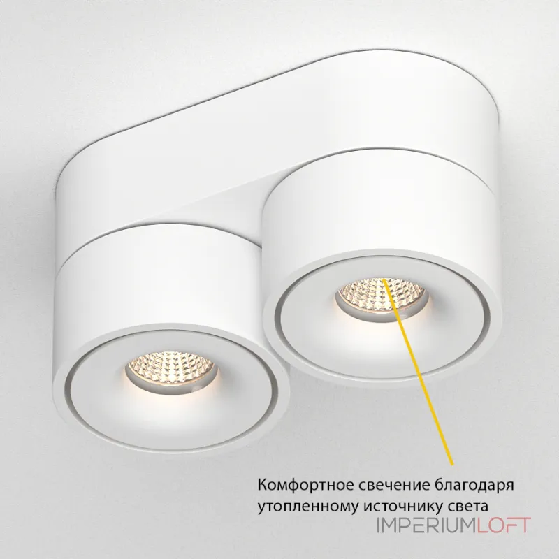 Потолочный поворотный светодиодный светильник LeDron LH13W LH13W 2 White 4000K Потолочный поворотный светодиодный светильник LeDron LH13W LH13W 2 White 4000K