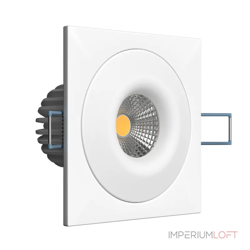 Встраиваемый светодиодный светильник LeDron LH07S-R LH07S-R SQ White 10W 4000K DIM TRIAC