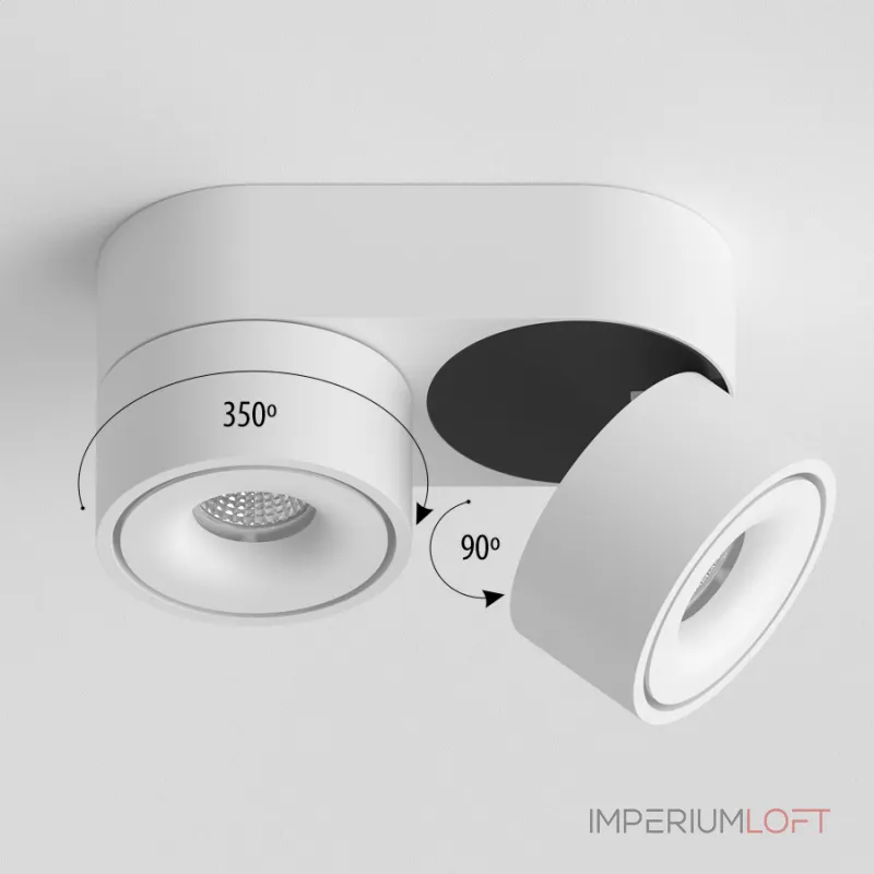Потолочный поворотный светодиодный светильник LeDron LH13W LH13W 2 White 4000K Потолочный поворотный светодиодный светильник LeDron LH13W LH13W 2 White 4000K