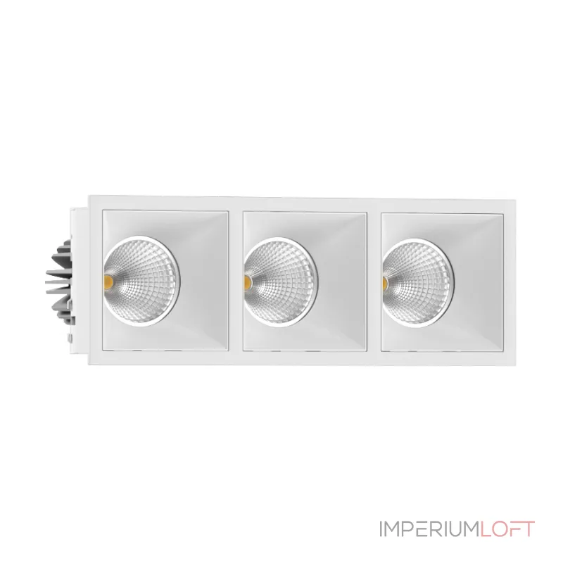 Встраиваемый светодиодный светильник LeDron RISE KIT RISE KIT 3 LED 3000K White